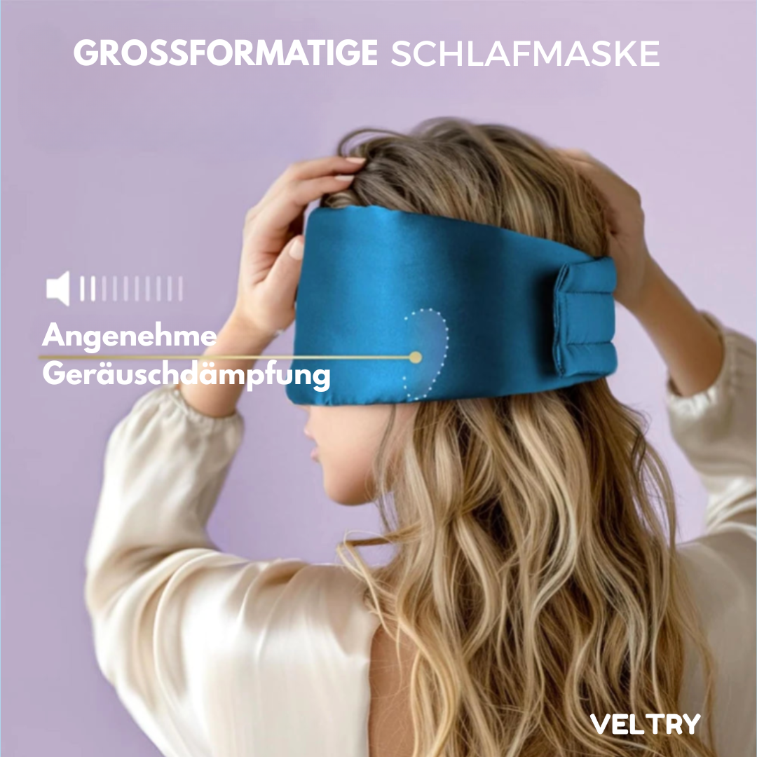 100% Seiden Schlafmaske | Tiefer schlafen. Strahlend aufwachen. - Alenmo