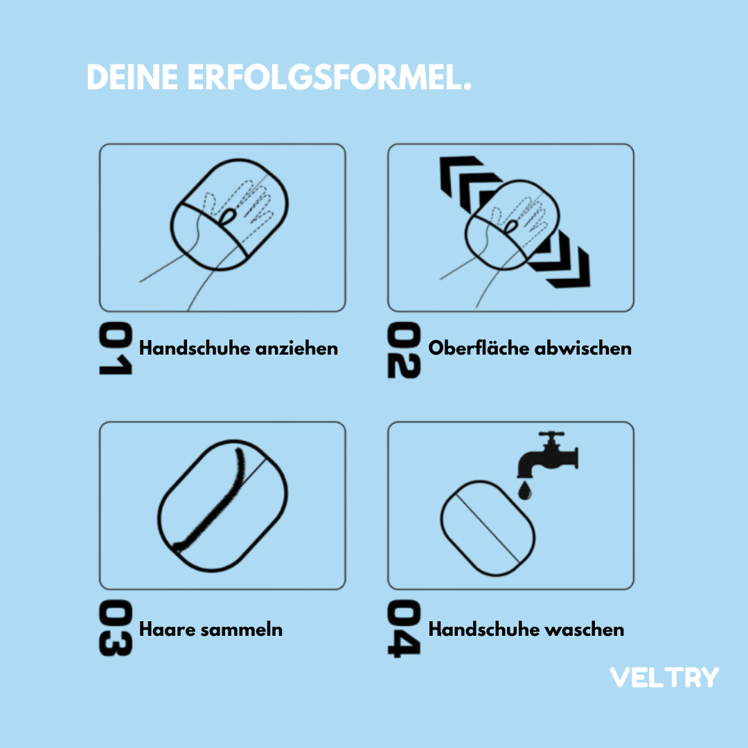 Der Haar-Magnet™ | Anziehend sauber. - Alenmo