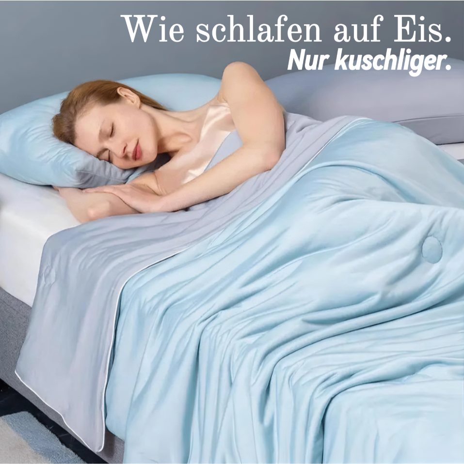 CoolBlanket™ | Schlaf wie auf Eis. Fühl dich wie neu. - Alenmo