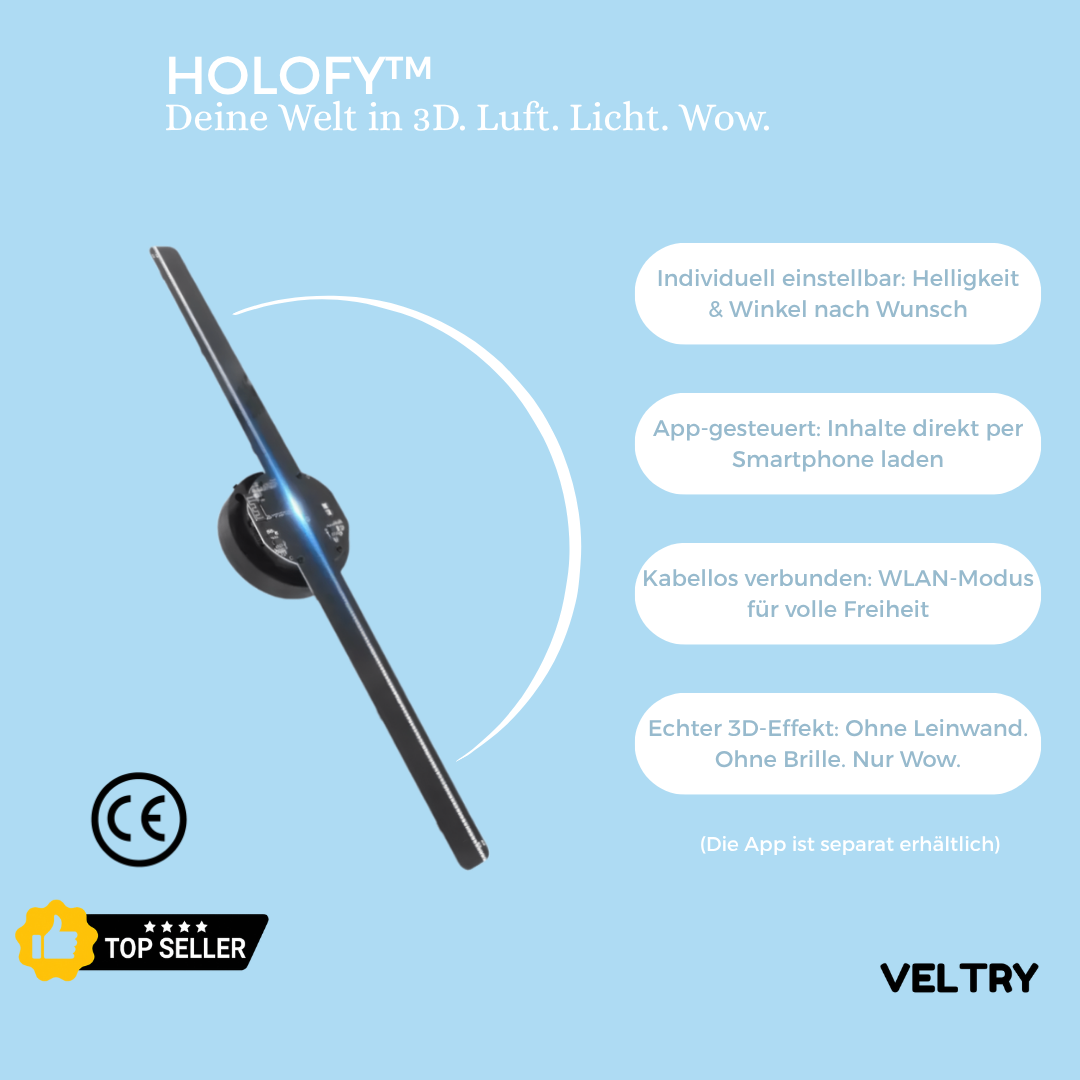 HOLOFY™ | 3D-Magie für dein Zuhause. - Alenmo