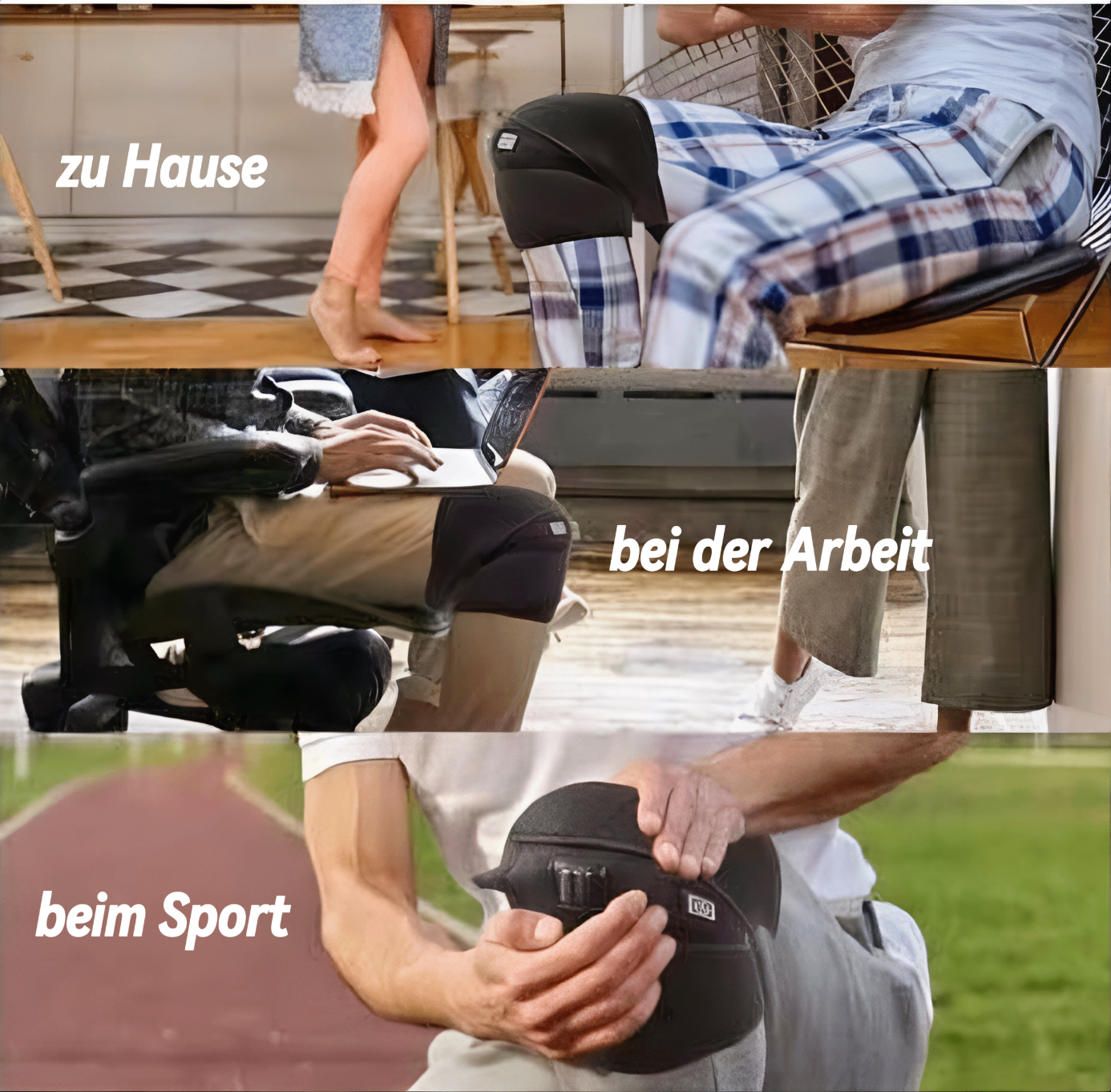 KneeRelive™ | Wärmt. Entlastet. Unterstützt. - Alenmo