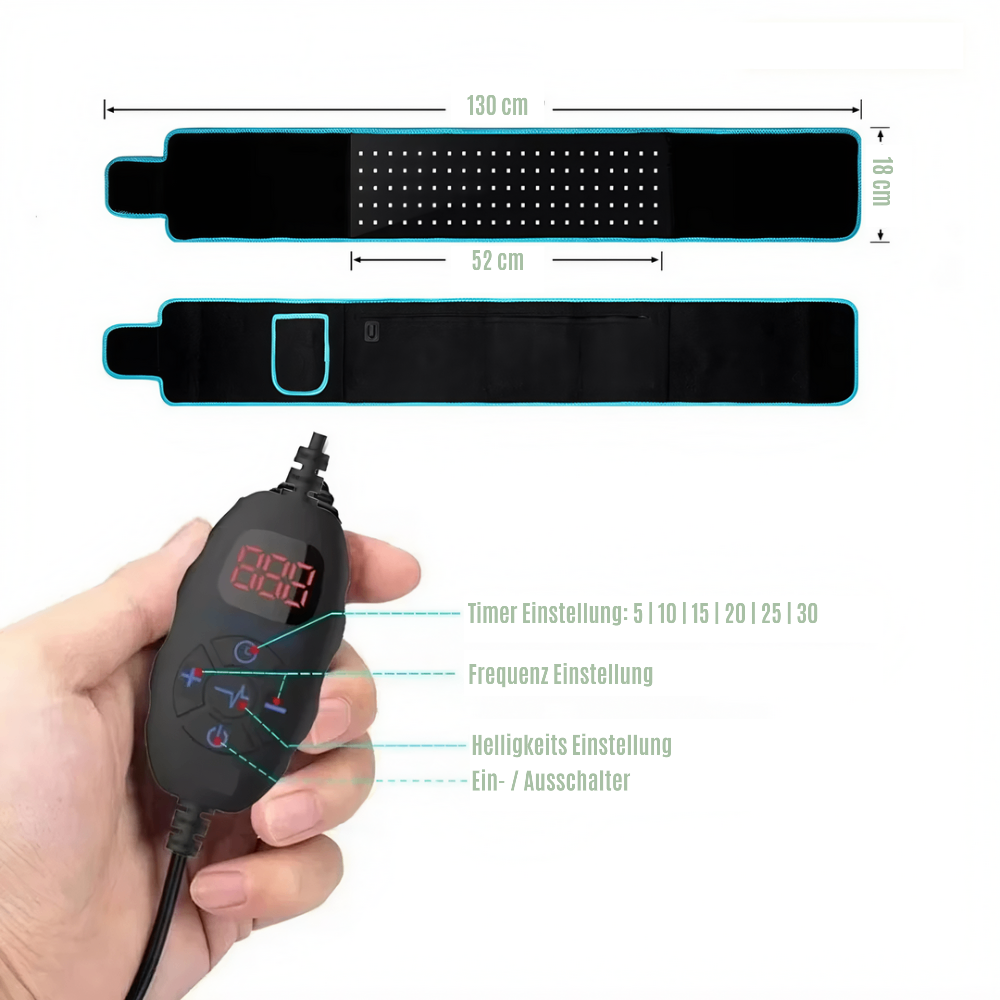 LumaTherm™ Infrarot-Gürtel - Alenmo