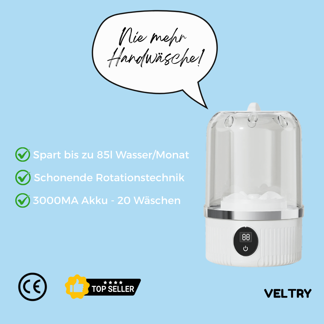 WashCup™ | Deine Mini-Waschkraft. - Alenmo