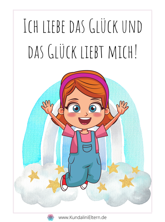 Kundalini Kinder Affirmationskarten - Alenmo 