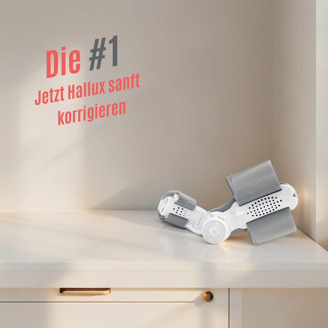 Raus aus dem Hallux. Rein ins Leben. - Alenmo 